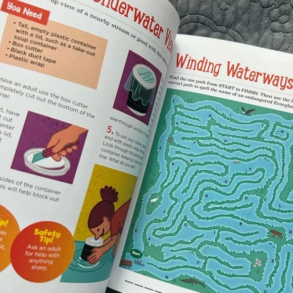 The Highlights Book of Things to Do Outdoors: Explore, Unearth, and Build… - Picture 4 of 5